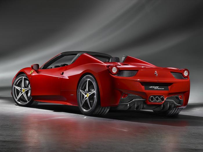 ferrari 法拉利 458 spider 2012