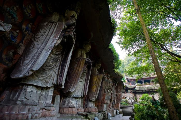 重庆大足宝顶山景点