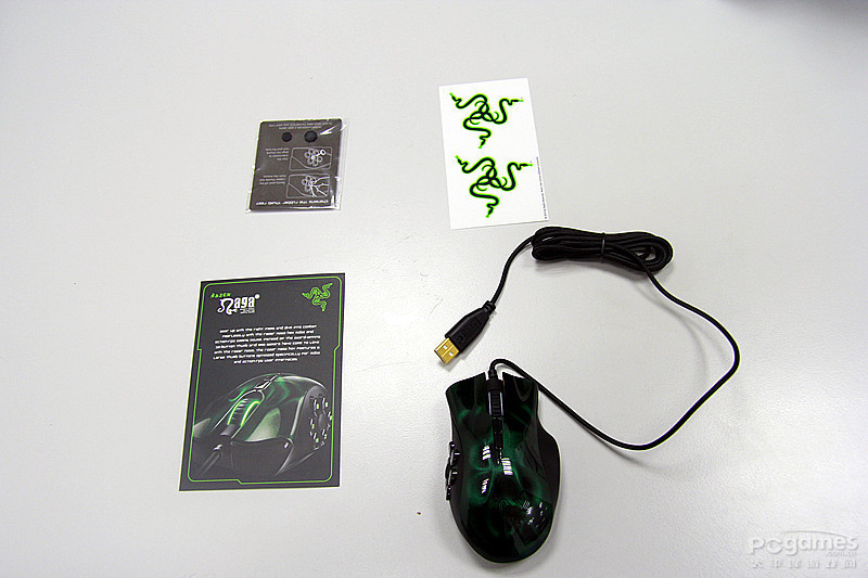 Razer雷蛇HEX六芒星鼠标图赏图片_电竞壁纸