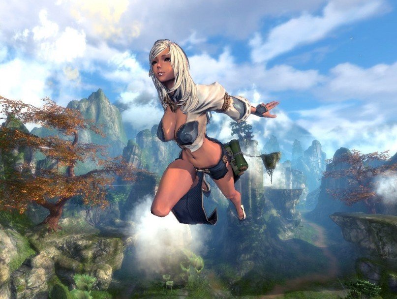 剑灵轻功的另类展示图片_剑灵下载_太平洋游