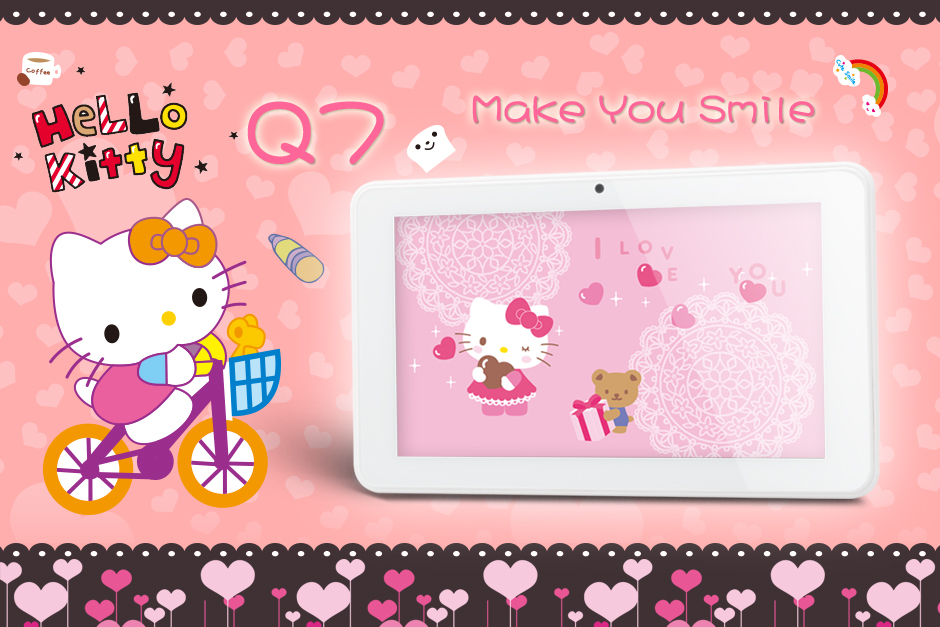 女生最爱 Hello Kitty平板Q7可爱萌图赏_平板M