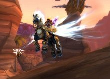 魔兽最拉风坐骑泰瑞尔的天使战马_魔兽世界图