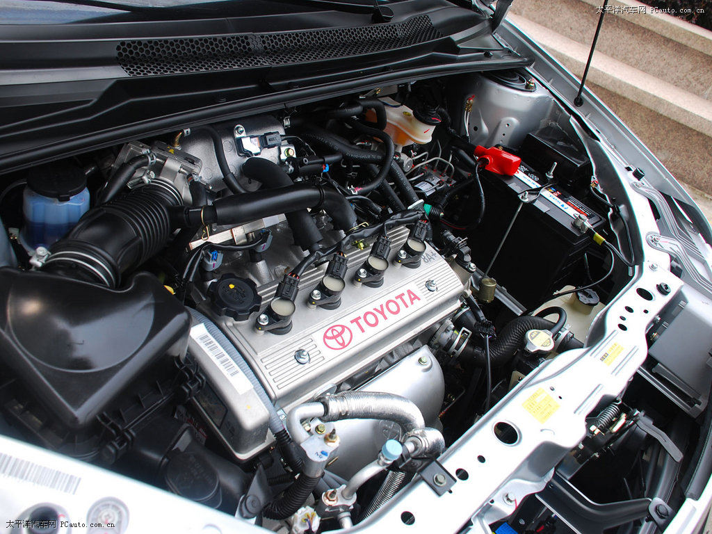 威志使用 16气门dohc双顶置凸轮轴的丰田8a发动机,最大功率64kw,最大