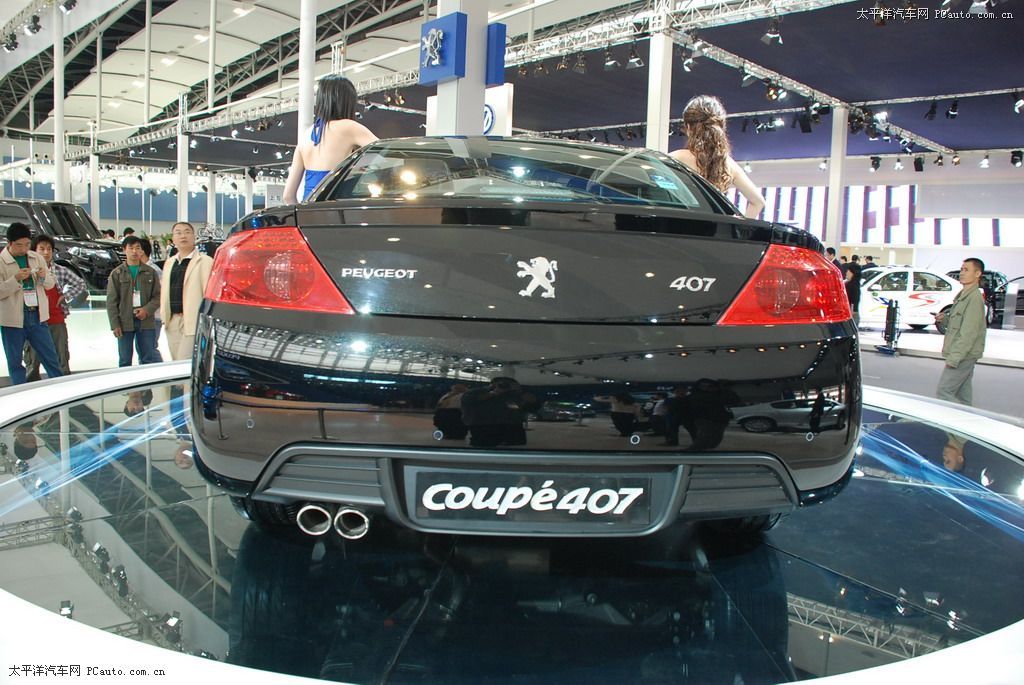 標(biāo)致407車展高清大圖