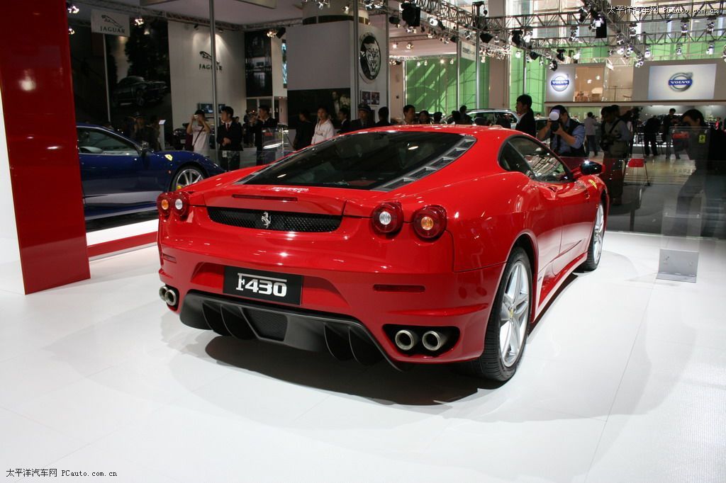 法拉利F430車展高清大圖