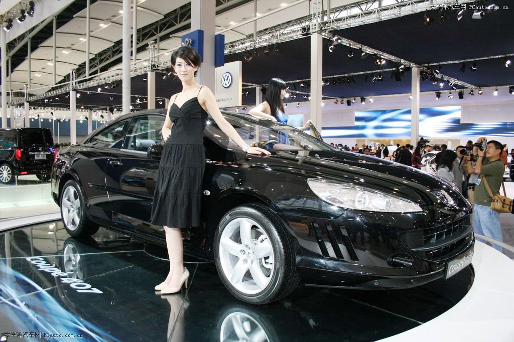 標(biāo)致407車展高清大圖