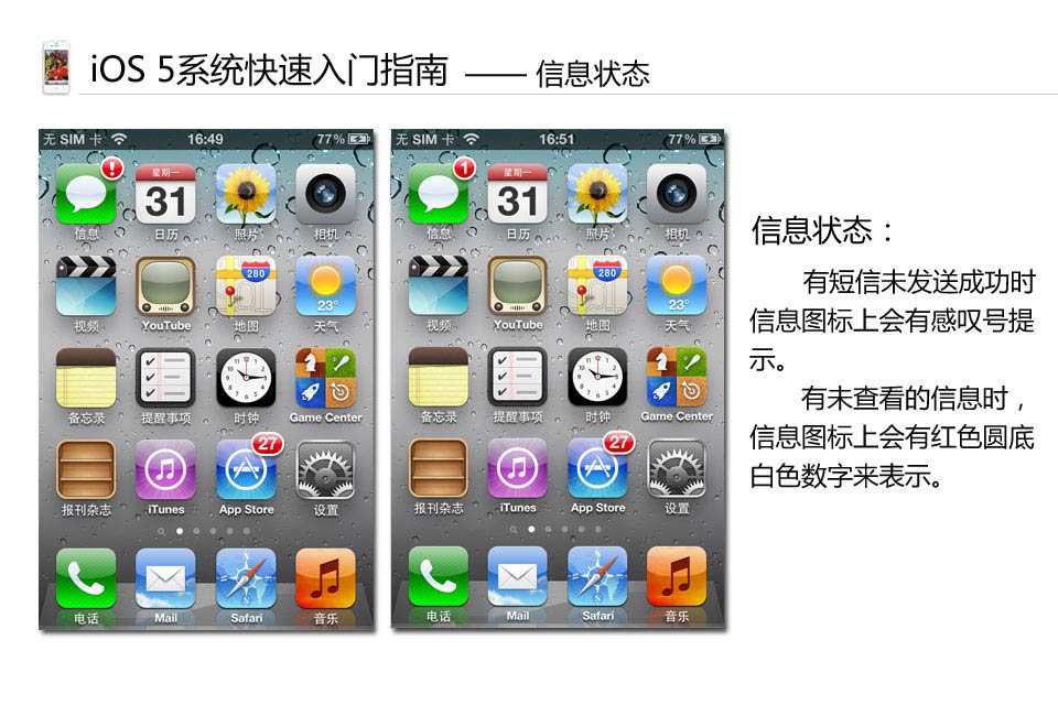 ios5快速入门之信息